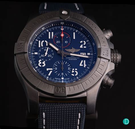 breitling 48mm to big|breitling super avenger night mission.